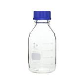 柴田科学SIBATA  螺纹口瓶带蓝帽100mL，017200-100A,017200-100A