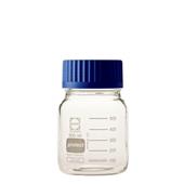 柴田科学SIBATA 广口瓶安全涂层带蓝帽250mL，017250-0250A,017250-0250A