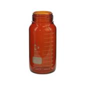 柴田科学SIBATA 螺纹口瓶广口茶褐色瓶500mL，017250-15005A,017250-15005A