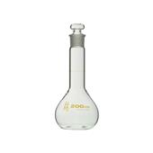 柴田科学SIBATA 玻璃量瓶短形200mL，023080-200,023080-200