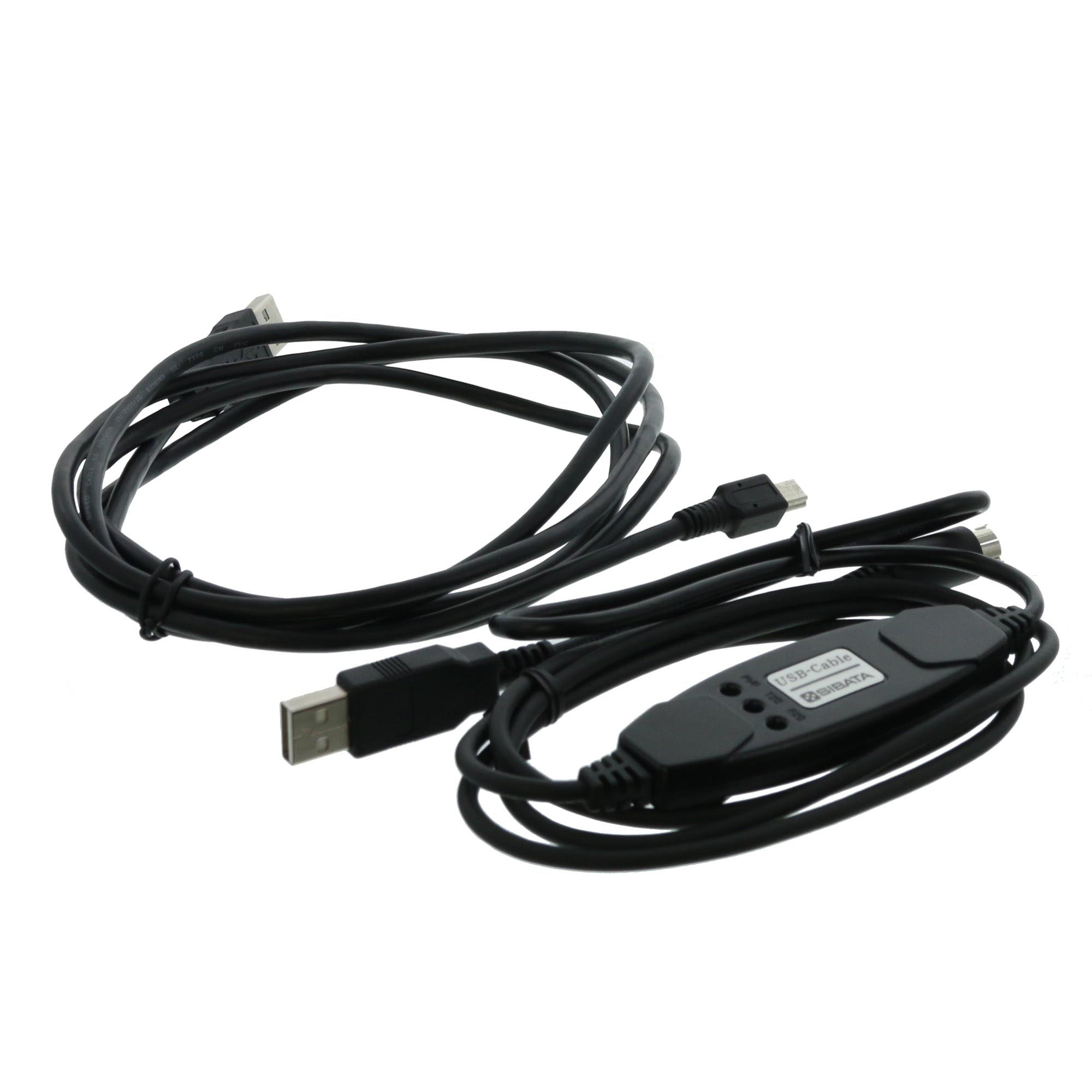 SIBATA柴田科学 迷你泵  MP-W5P/MP-ΣN 通信电缆两件套 080860-59