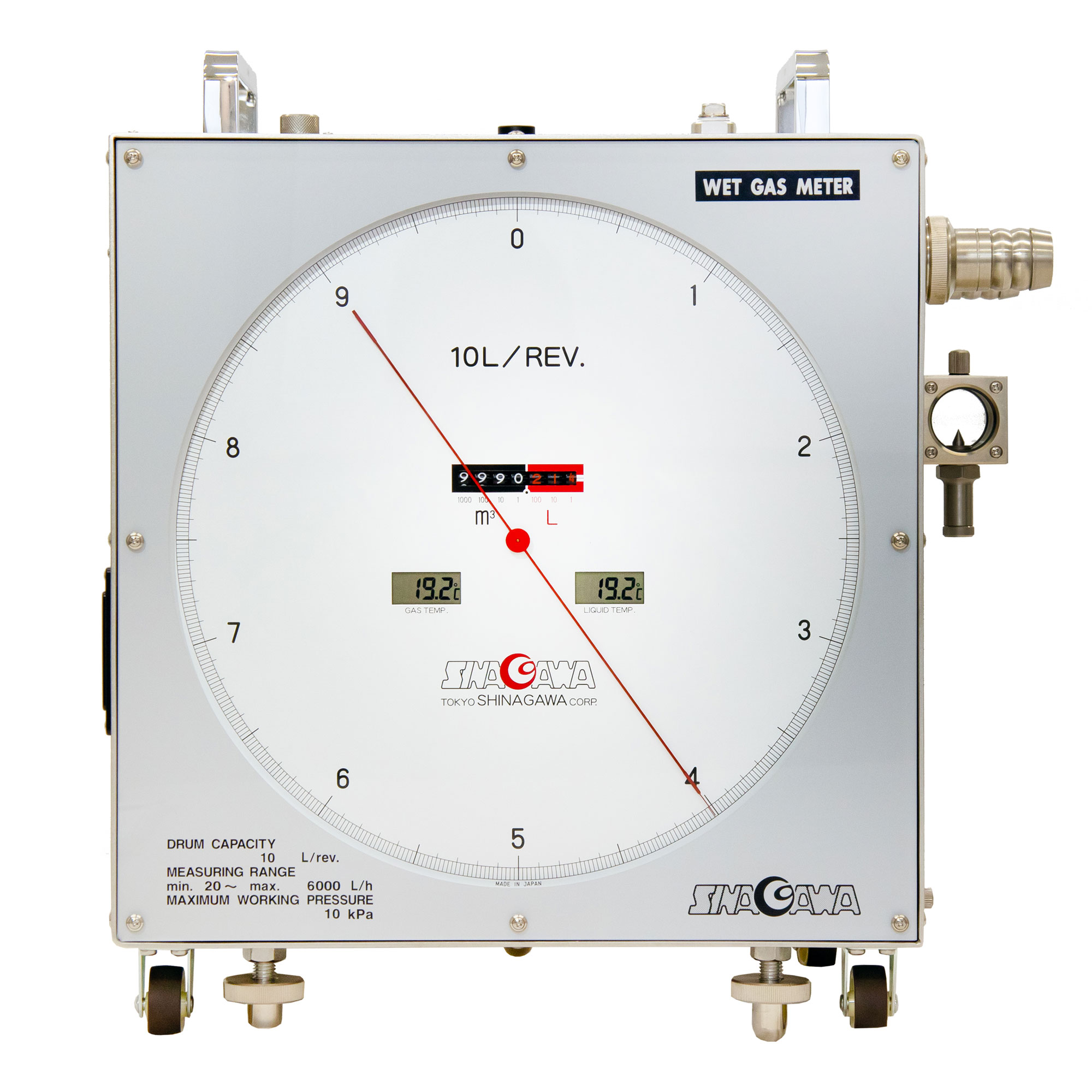 SIBATA柴田科学  湿式燃气表 W-NK-2.5BE 028310-0251