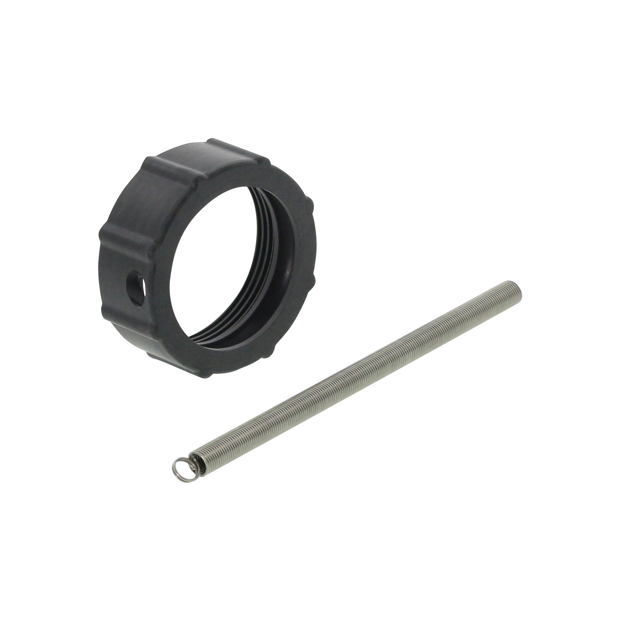 SIBATA柴田科学   用于 GTO-200 玻璃管烤箱的带弹簧旋转法兰螺母（螺帽） 050600-057