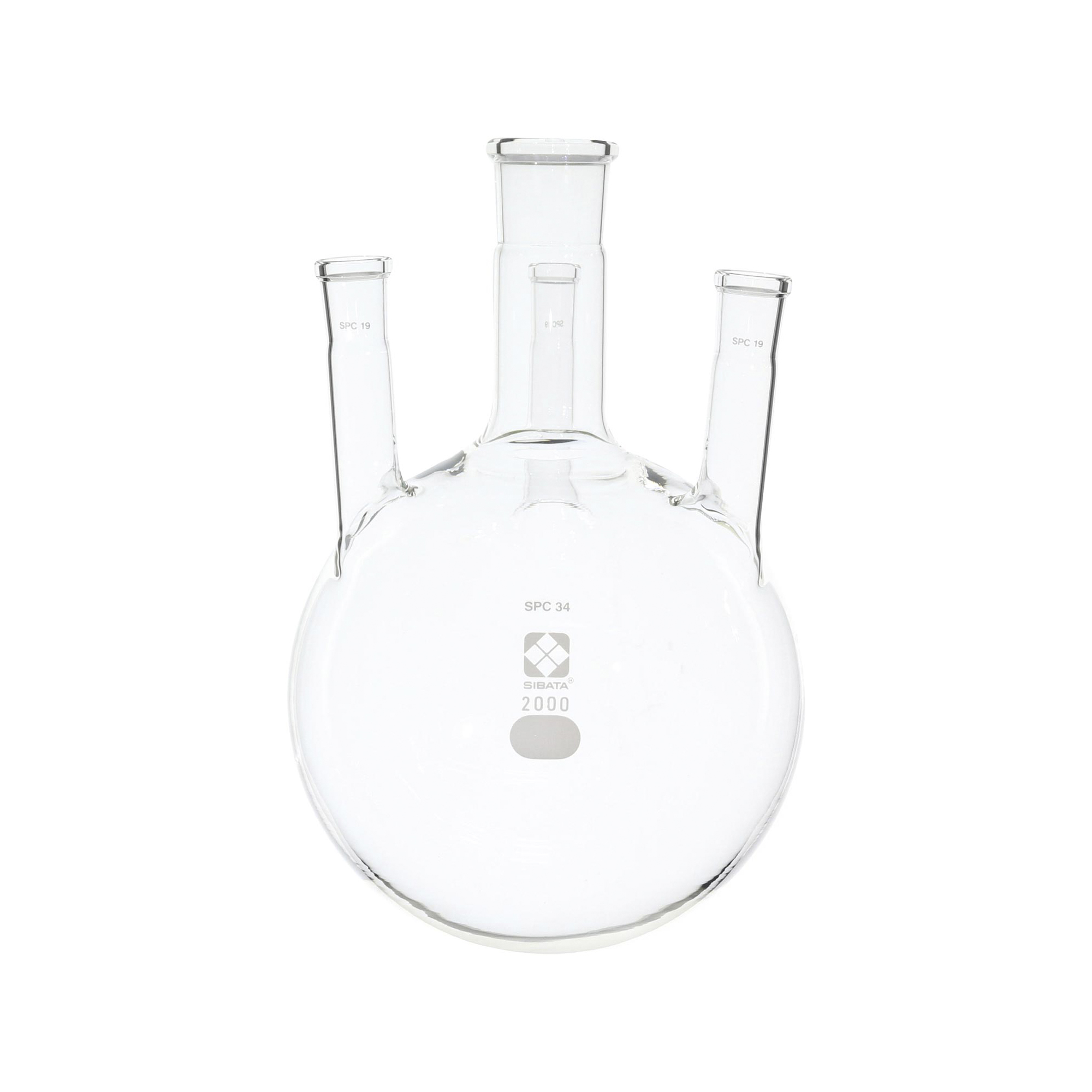 SIBATA柴田科学 SPC 四颈圆底烧瓶 SPC-29-15 100mL 030180-15100