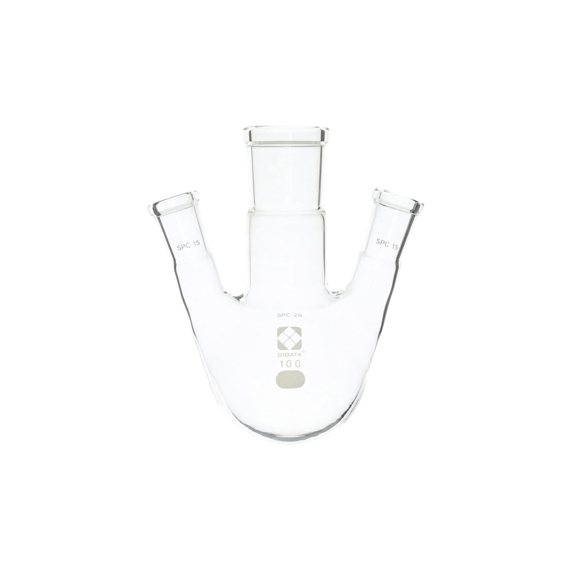 SIBATA柴田科学   SPC三颈圆底烧瓶 SPC-29-15 100mL 030170-15100