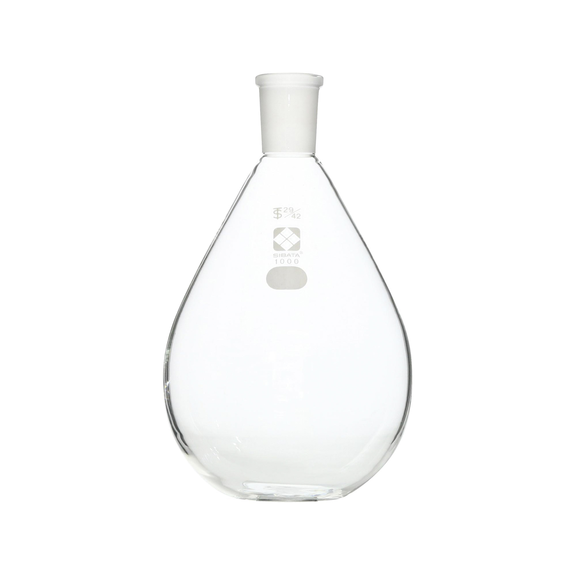SIBATA柴田科学  标准锥形平底梨形烧瓶，15/25毫米，50毫升 005400-1550