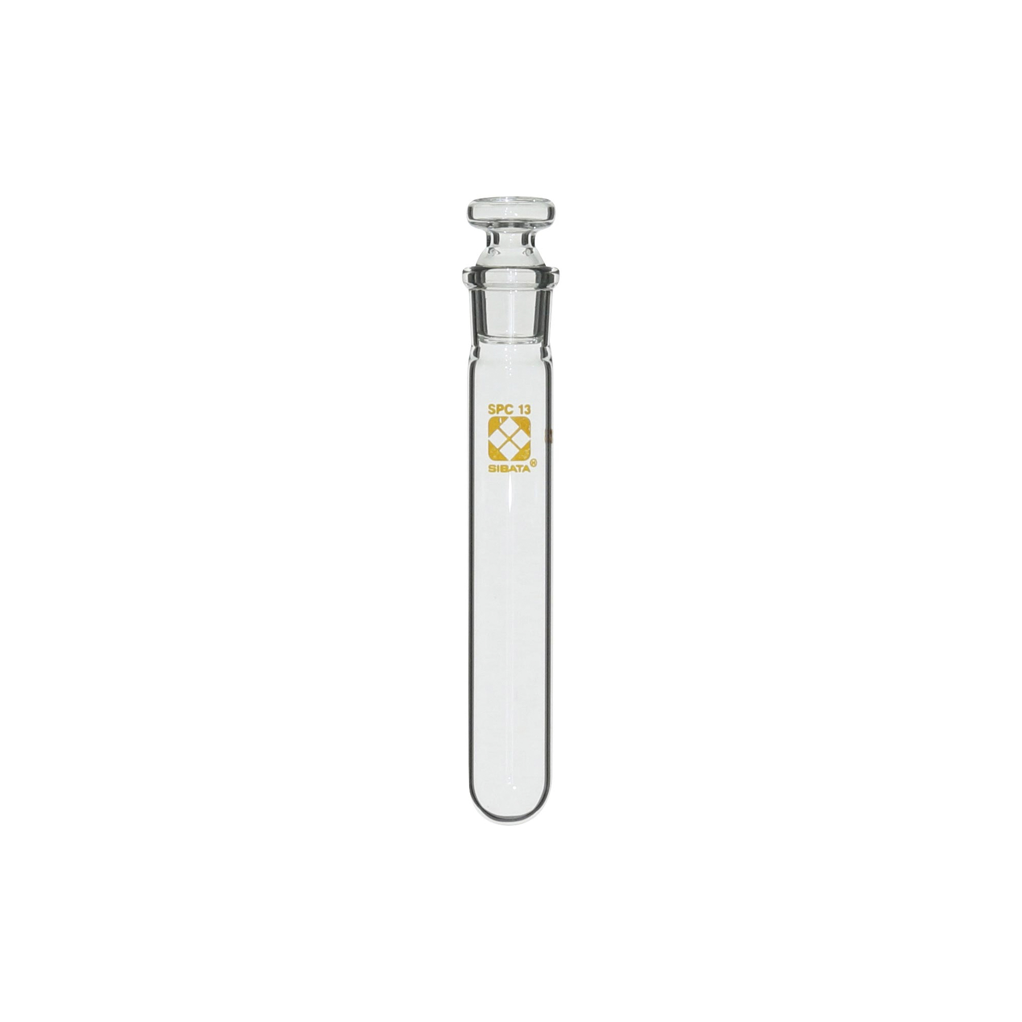 SIBATA柴田科学    SPC 带塞离心管，圆底，无刻度，10 mL 030280-15106