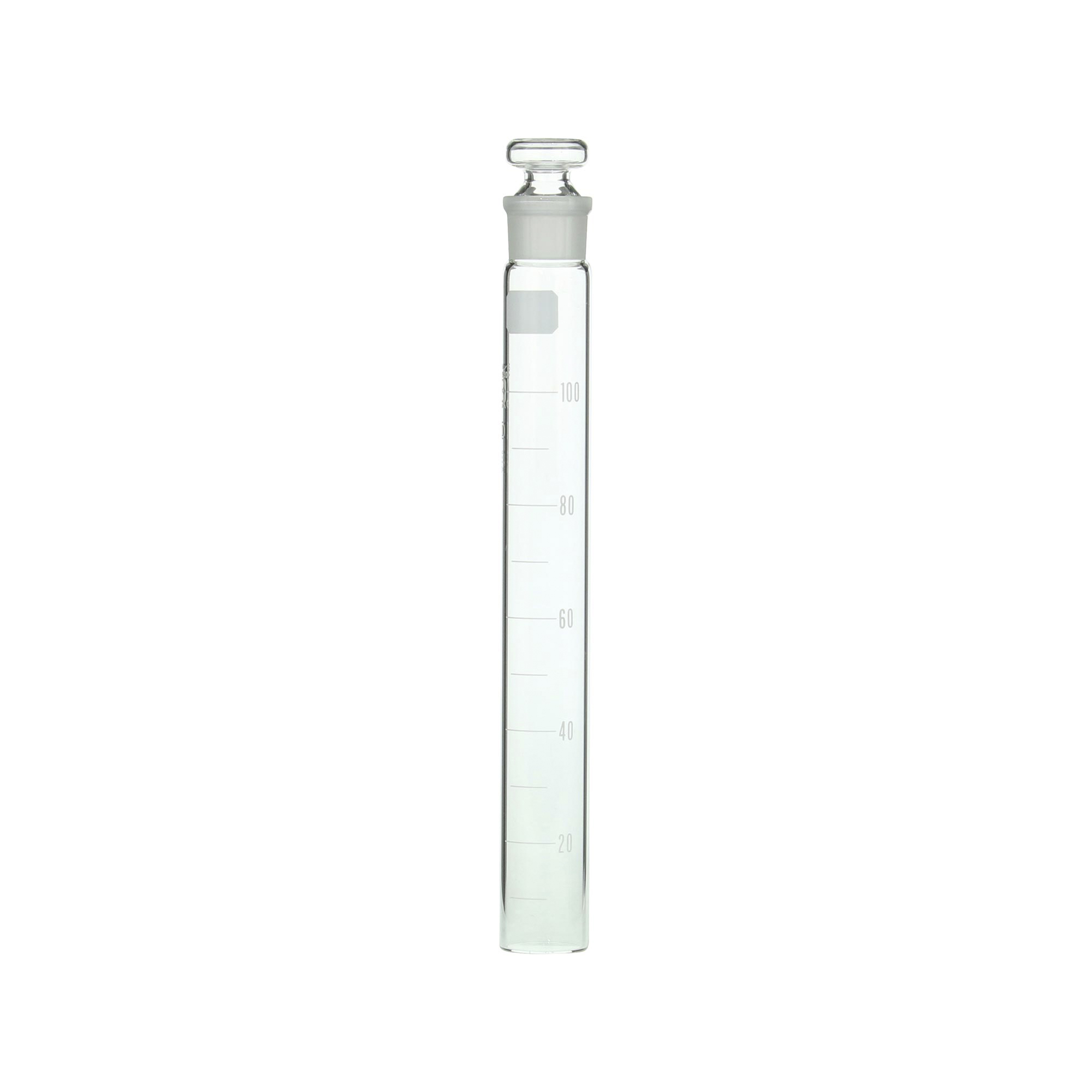 SIBATA柴田科学  普通滑动塞比色管，平塞，白色刻度，100mL，10支装008480-100A