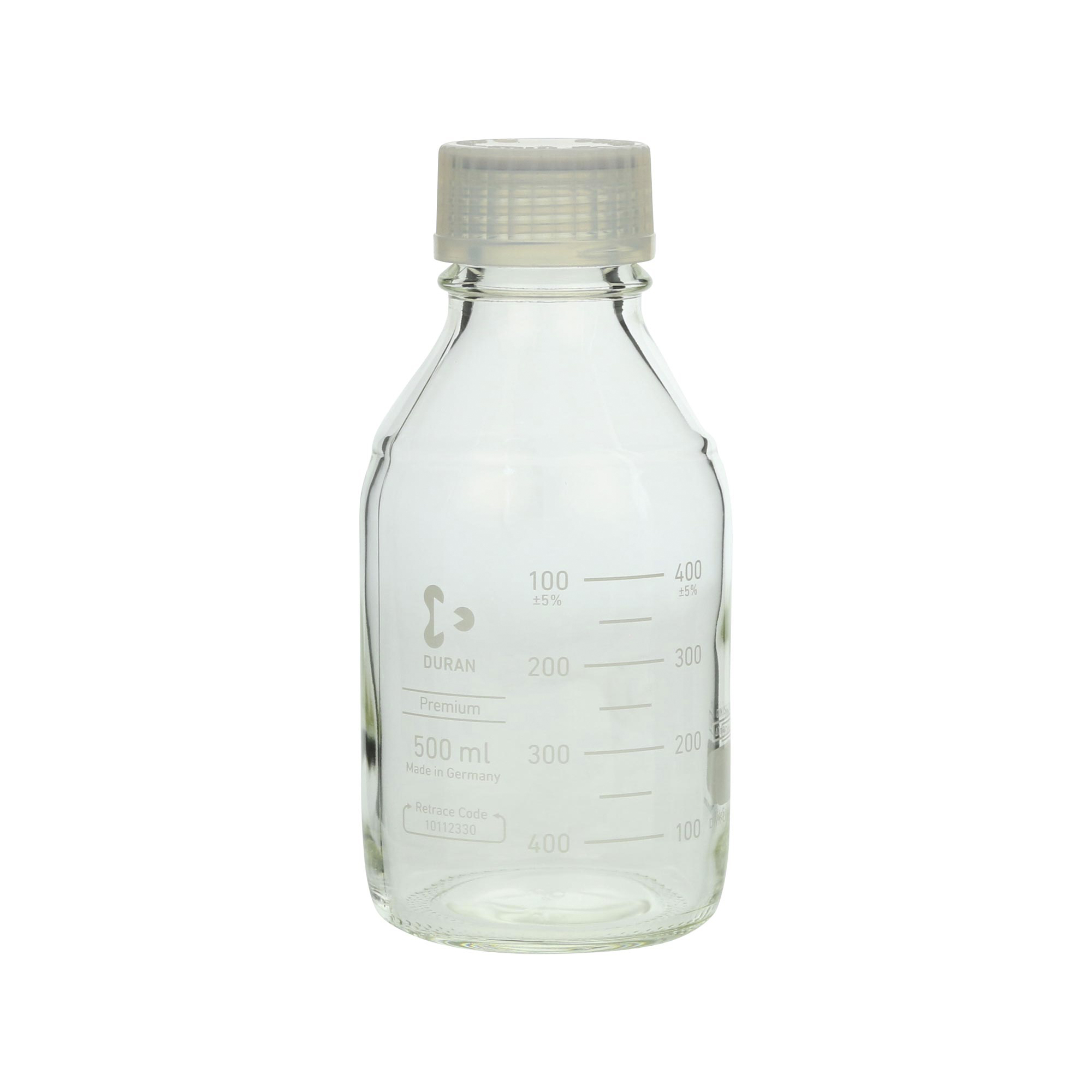 SIBATA柴田科学    优质瓶装，带盖，500毫升，10瓶装 017260-500A