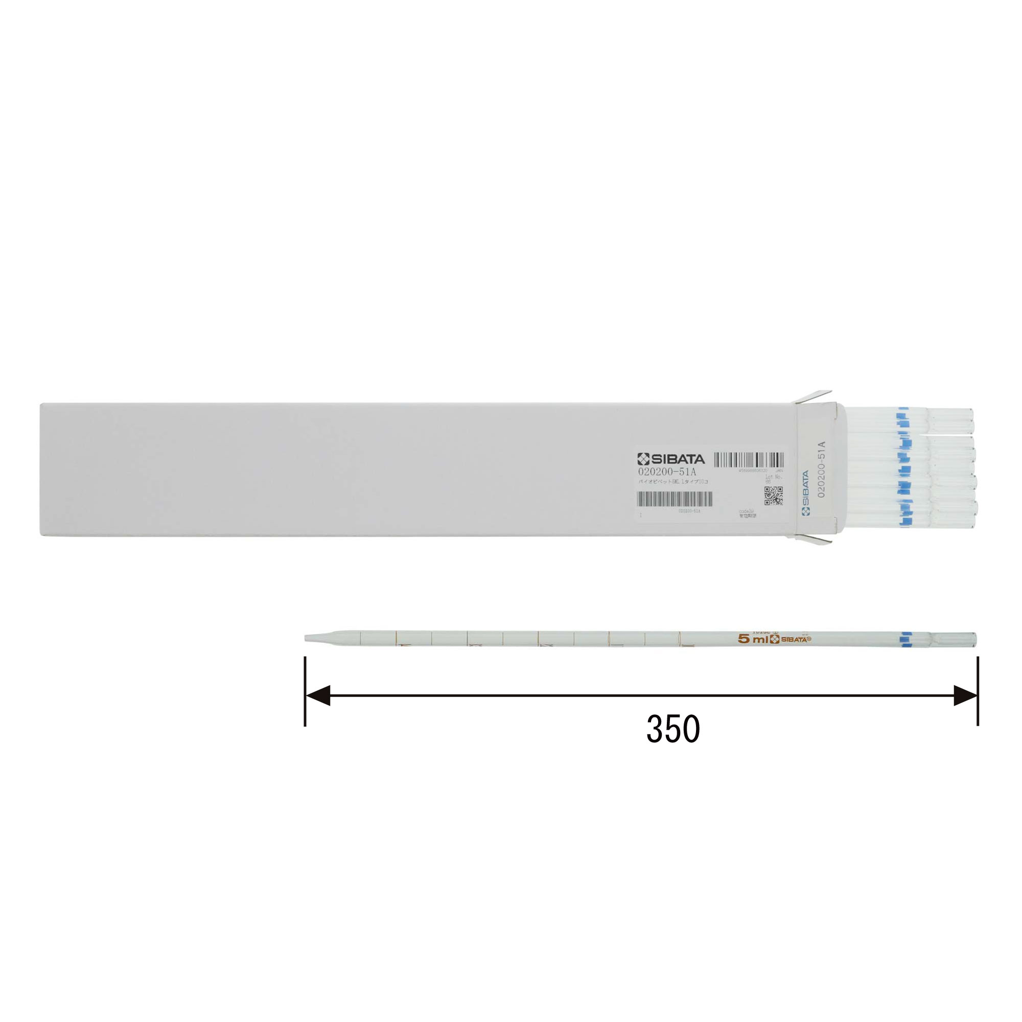 SIBATA柴田科学   生物移液器，长型，1 mL，10支 020200-11A