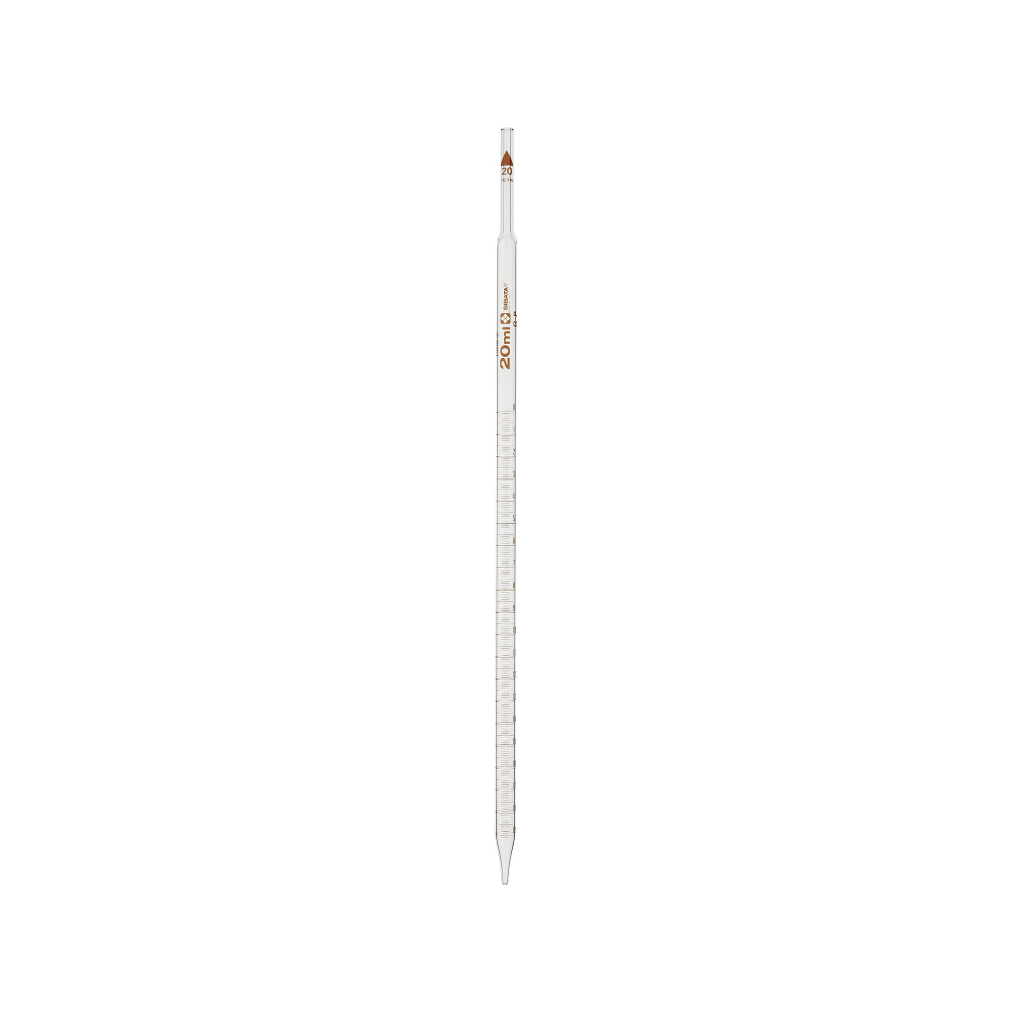 SIBATA柴田科学   量筒移液器，刻度吸头，大开口，5mL，10支装 020140-5A
