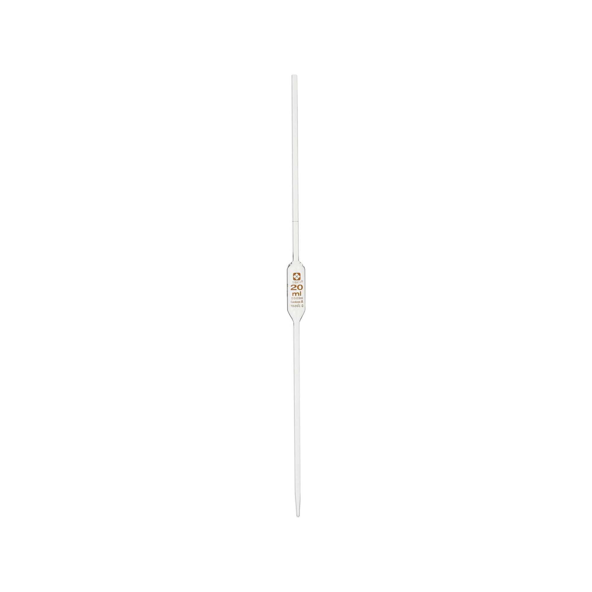 SIBATA柴田科学     容量移液管，Custom A，0.5 mL，10支装021410-05A