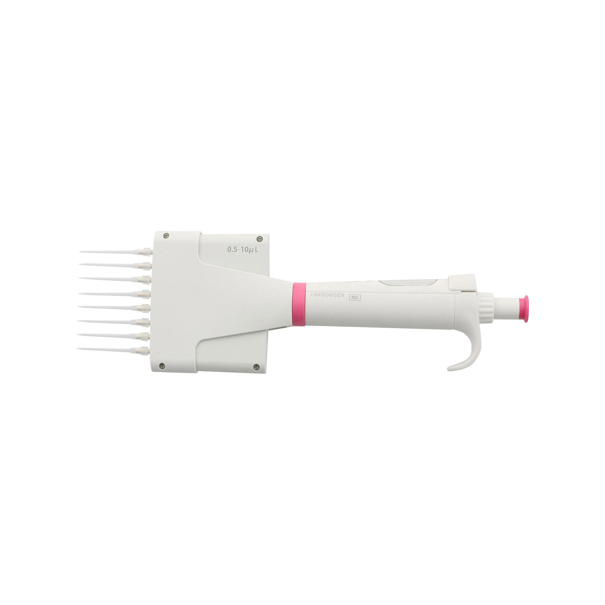 SIBATA柴田科学 DigiFit Feather 多通道 8 伏点胶器，10μL 024150-801