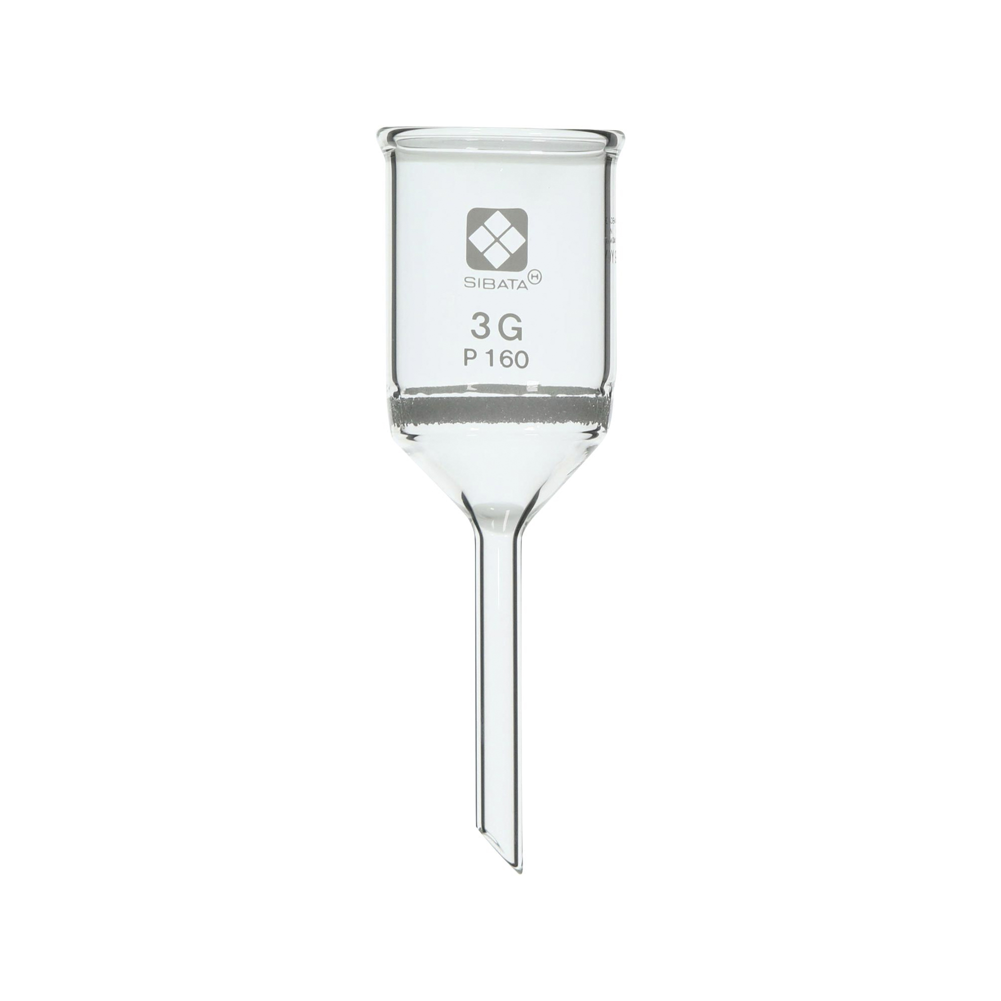 SIBATA柴田科学    玻璃过滤器，圆柱漏斗型，3GP160，3个  013110-3160A