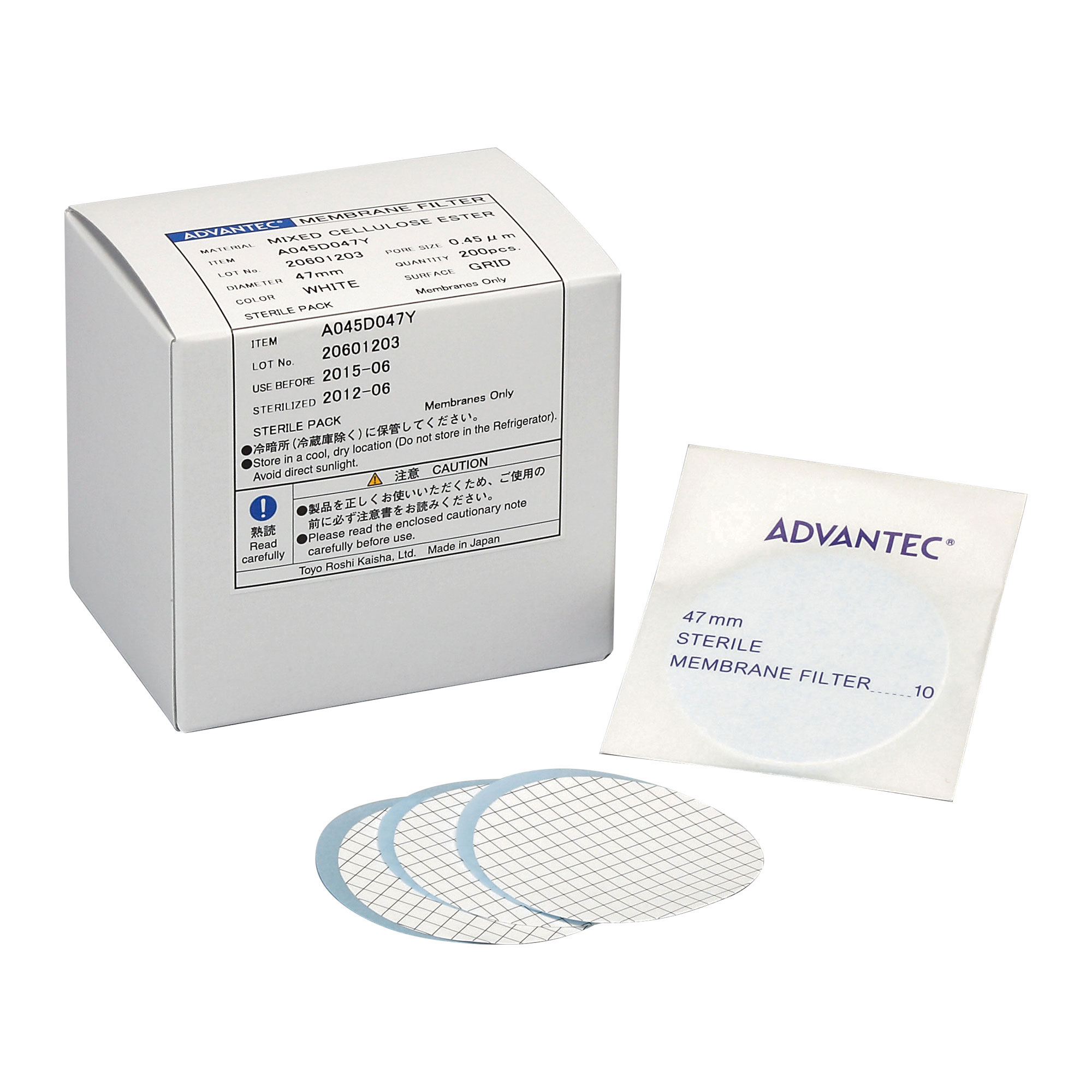 SIBATA柴田科学   Dismic 过滤器 50JP050AN（10 个） 064480-050050