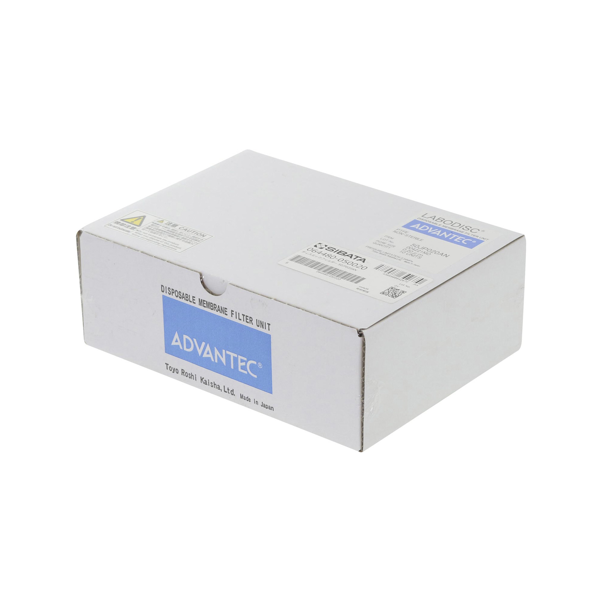 SIBATA柴田科学  Dismic 过滤器 50JP020AN（10 个） 	064480-050020
