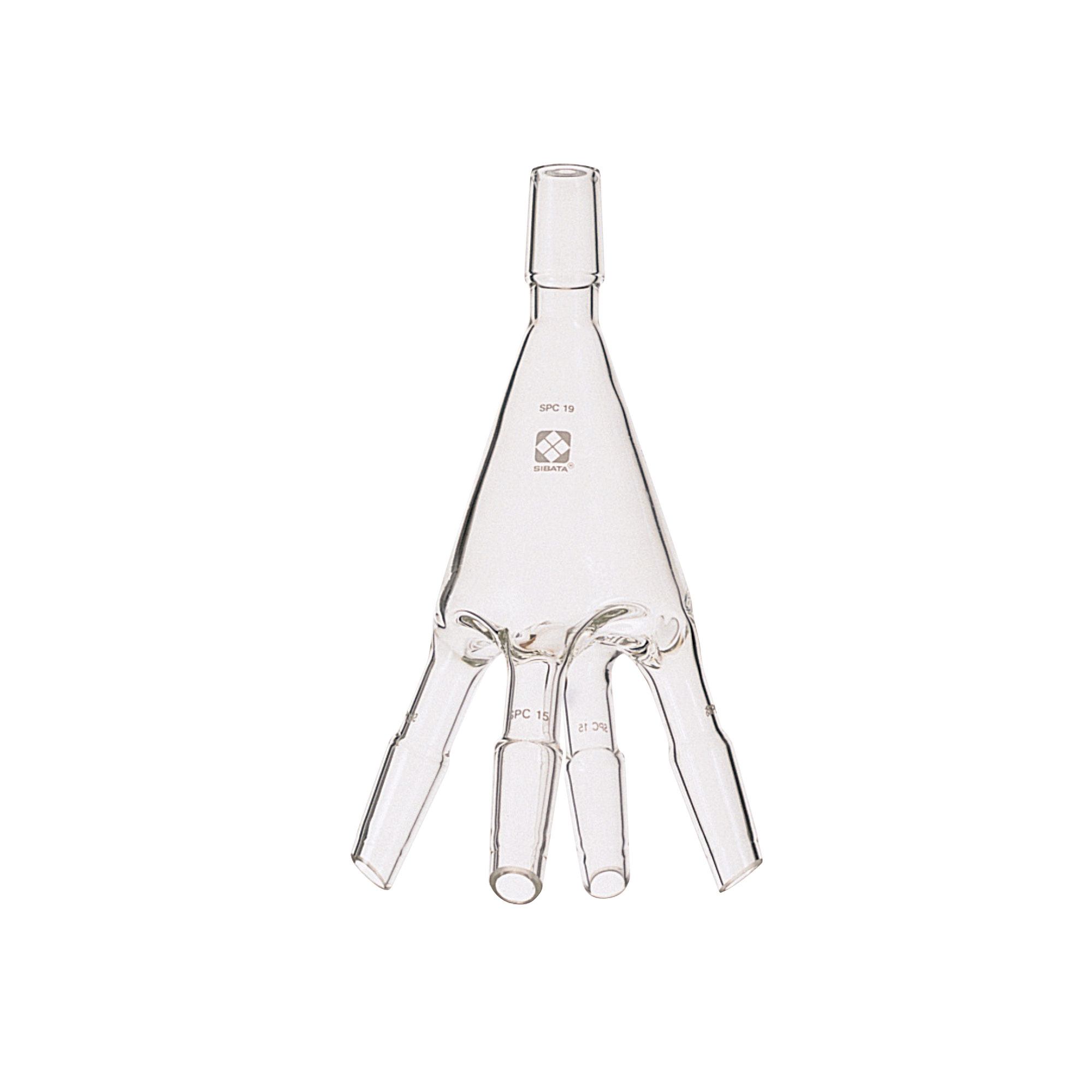 SIBATA柴田科学    SPC 支管，4 口，SPC-19-15  030860-1915